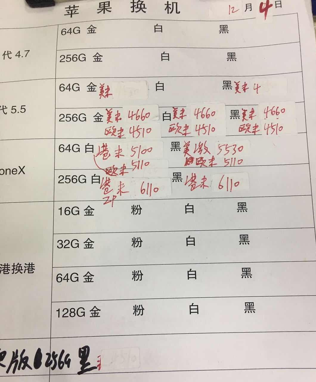 20181205-苹果iPhone8-X-6S港换港报价单.jpg
