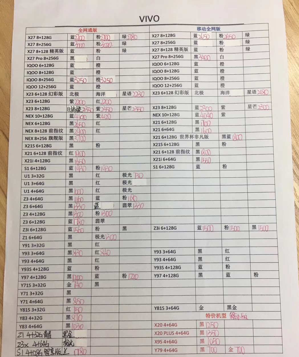 国行VIVO-X23-NEX全系列网销机报价.jpg