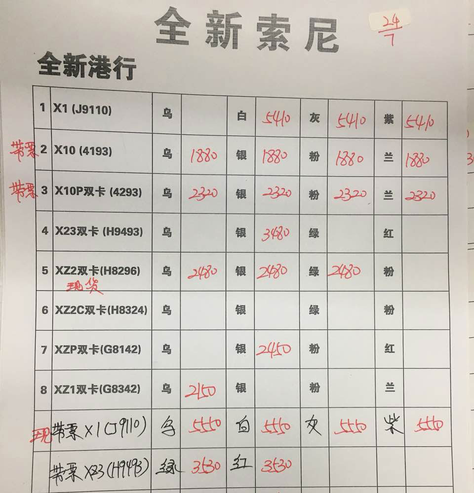 索爱手机港版报价单.jpg