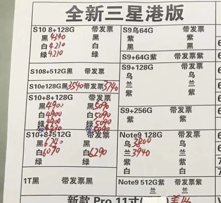 20190815-三星港行带发票S10  s10e note10全套报价单.jpg